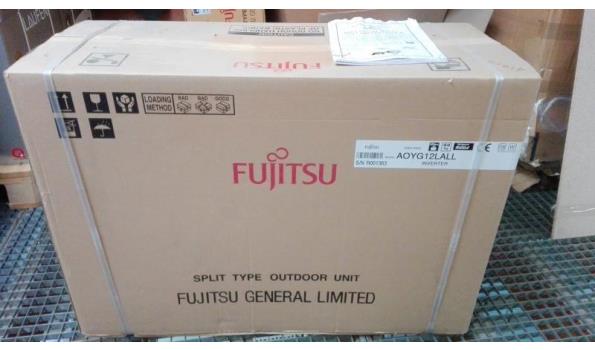 Airconditioner fabr. Fujitsu type AOYG12LALL/1RYG12LLTB. Split system Airconditioner fabr. Fujitsu.Type buitenunit AOYG12LALL. Type binnenunit ARYG12LLTB